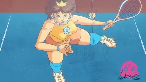 The Tennis Match (Bowsette v Daisy) !!