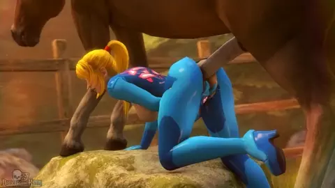 Samus X Horse 1 [Preggo] [Loop]
