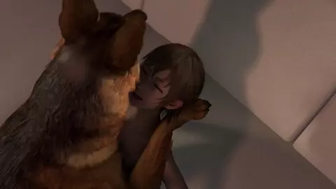 Iris And German Shepherd