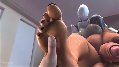Feet Degrading Futa on Male 2/X
