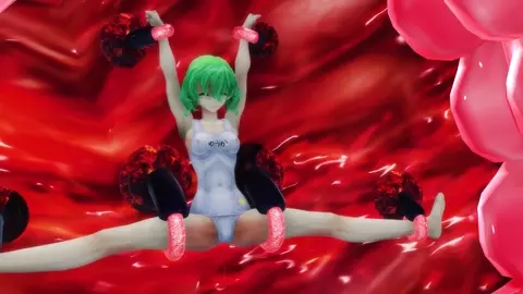 Caught and Tickled by Tentacle Monster
