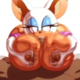 Rouge Blowjob when Titty Fuck