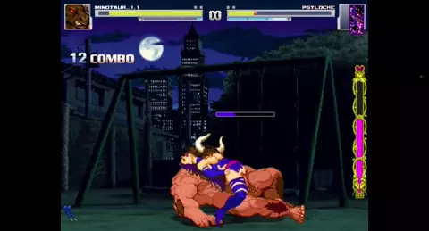 Minotaur VS psylocke