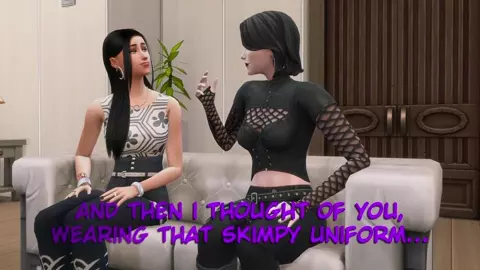 SimGirls Episode 1: Morgan and Maya [FUTA] [The Sims 4]