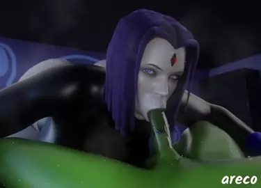 Raven Blowjob