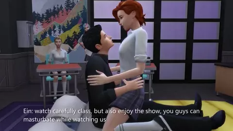 Hot Redhead Student Tries Kamasutra