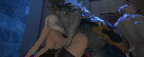 Girl fucked by a dog