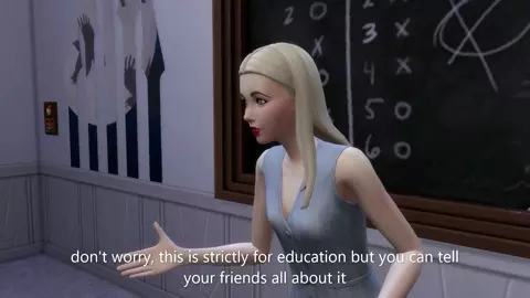 Hot Teacher Does A Live Demonstration For Sex Ed