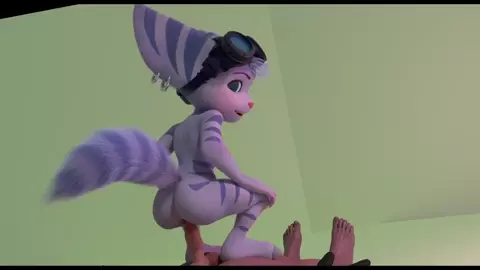 Rivet bouncing on a dick
