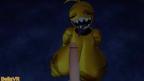Toy chica blowjob