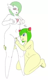Cosmo and Gardevoir [mr lewdologist]