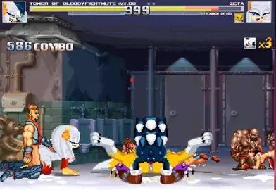 Zeta y Renamon Vs TOBF - MUGEN