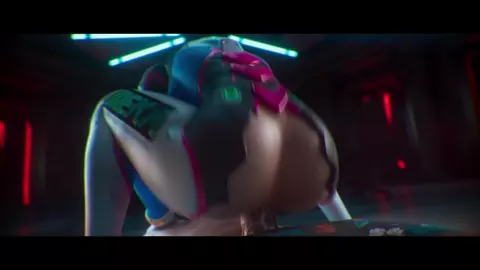 D.Va Reverse Cowgirl [Gribabos][NO WM]