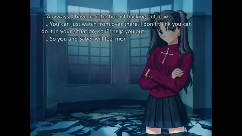 FATE Stay Night [Réalta Nua] - Arturia & Rin H-scene (English/Decensored)
