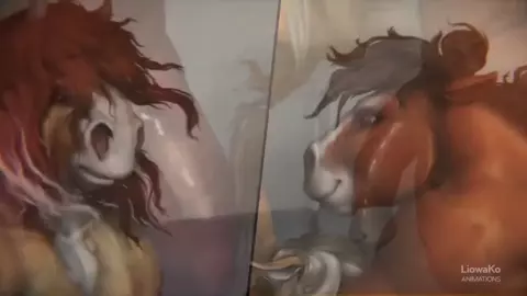 Horse Fucking In The Locker Room