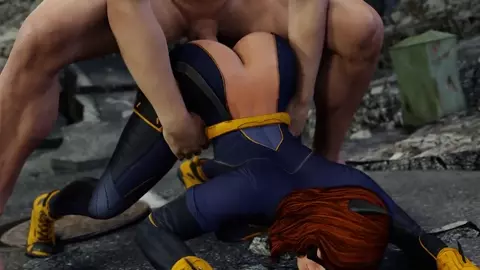 Batgirl doggystyle (original) [SaveAss]