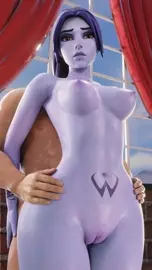 Widowmaker [White][Nude][SaveAss]