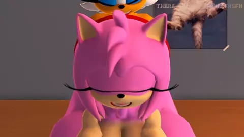 Rouge and Amy (japanese voice)