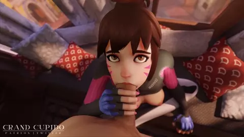 D.va Loving Gentle Blowjob❤ Overwatch 2