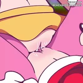 Amy Scissoring herself [BeachsideBunnies and Senshion]