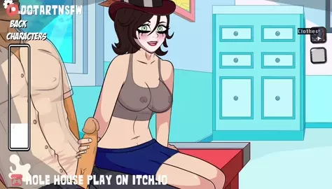 Mad Moxxi Giving A Handjob - Hole House