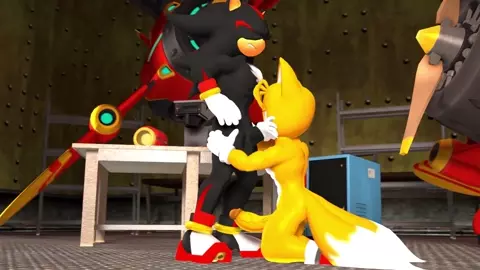 Tails Checking Shadow's Gun (sound)