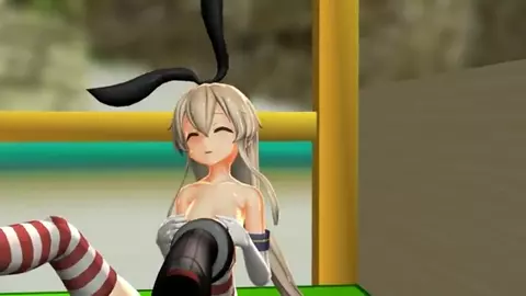 Shimakaze mmd invisible pov