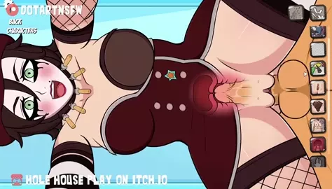 Mad Moxxi Bent Over Dripping Creampie - Hole House