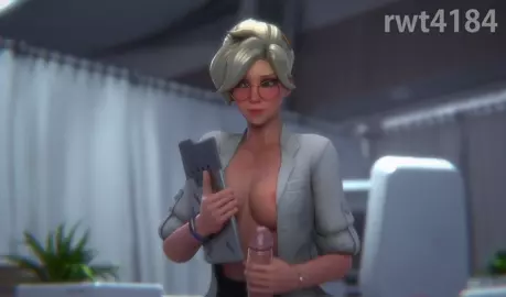 "Dr. Ziegler finishes off the physical with an oral extraction." [Rwt4184]