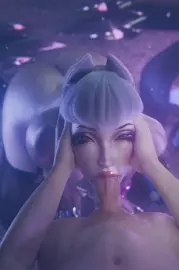 Evelynn Blowjob [Nude][Megaera]