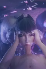Evelynn Blowjob [Outfit 2][Megaera]