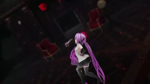 Miku Hatsune Undress Dance Hentai Vocaloid Reversible Campaign Song MMD 3D Pink Hair