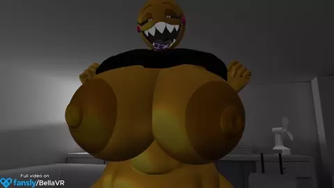 Hyper toy chica tits