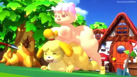 Villager x Isabelle