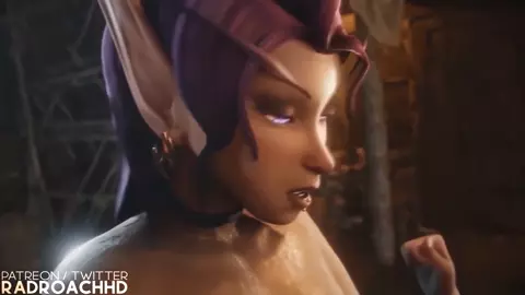 Bloodelf gets Fucked hard by Futa [4k 120fps]