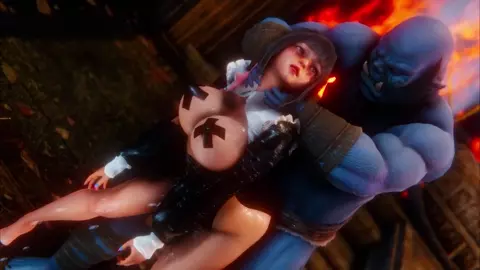 Bel Er was defeated and raped by evil spirits (Vindictus)