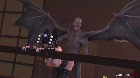 Nyotengu Vs Tourmentor [26RegionSFM][4K60FPs]