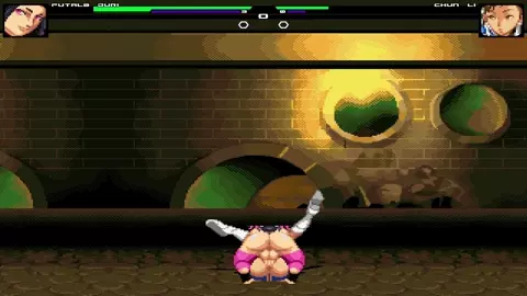 Juri X Chun-Li 's