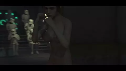 A NEW HOLE part 2. An epic STAR WARS porn parody