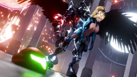 Samus Vs Raven Beak [AmateurThrowaway]