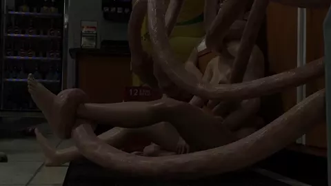 Ellie Game Over: Destroyed by Tentacles [SteamOven3D]