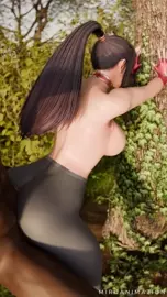 Irelia in the jungle