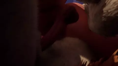 Tali loves human cock