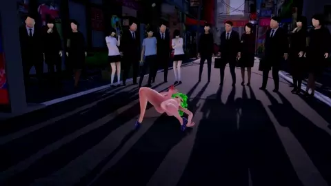 【R-18 MMD】 Futanari Dance - Tatsumaki
