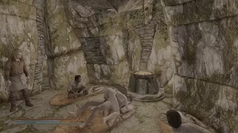 [skyrim dogma]unforgettable night with the miner