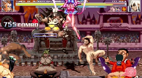 heroines defeated
