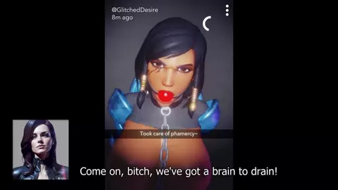 A futa space force captures you and drains your brain!
