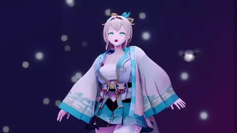 KUROMARU sex dance Iroha ver. (Naked) [ブラン]