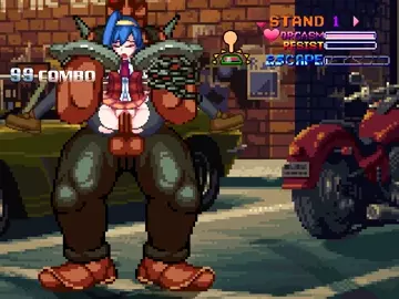 (Mugen Ryona)Birdie VS Saki 2 Long version