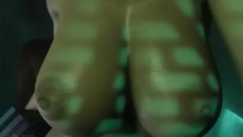 Scarlet's secret hookup in Sector 7's underground (black) [Echiee]